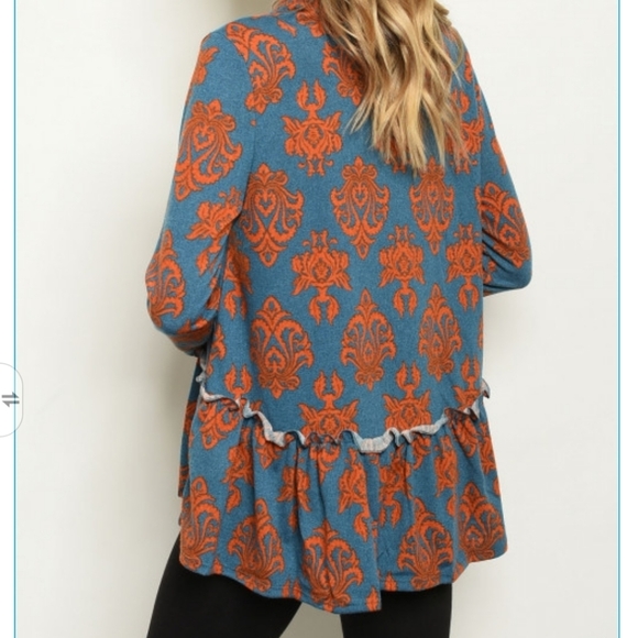 Private Label Sweaters - Peplum cowl neck sweater